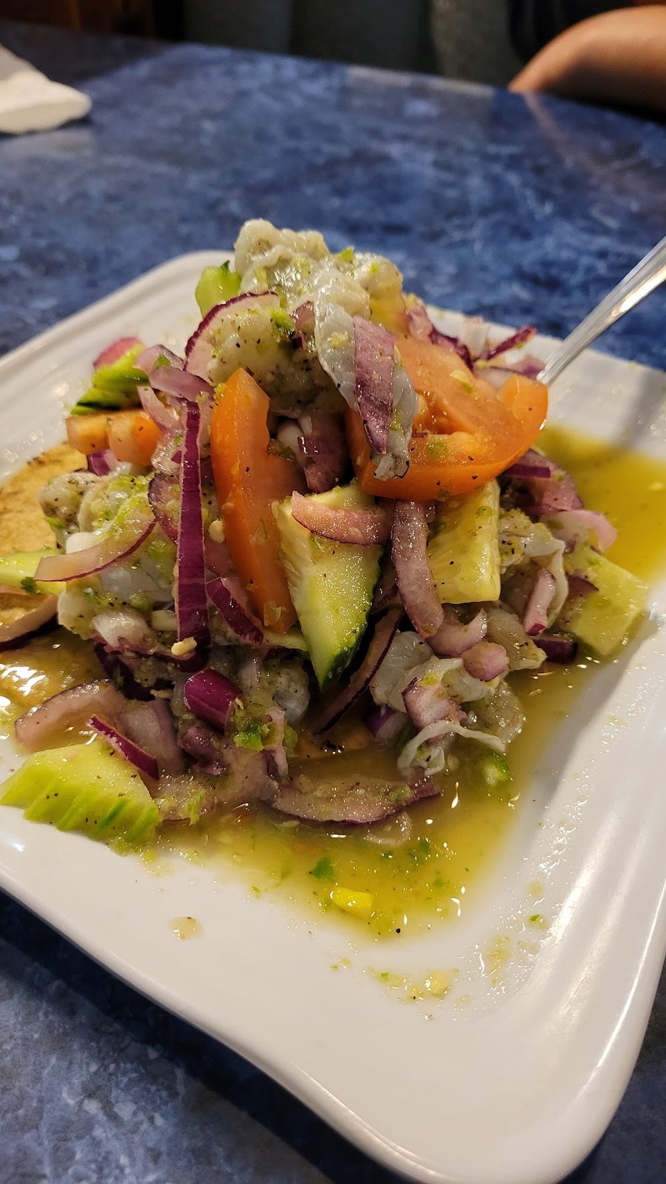 Tostada De Aguachile